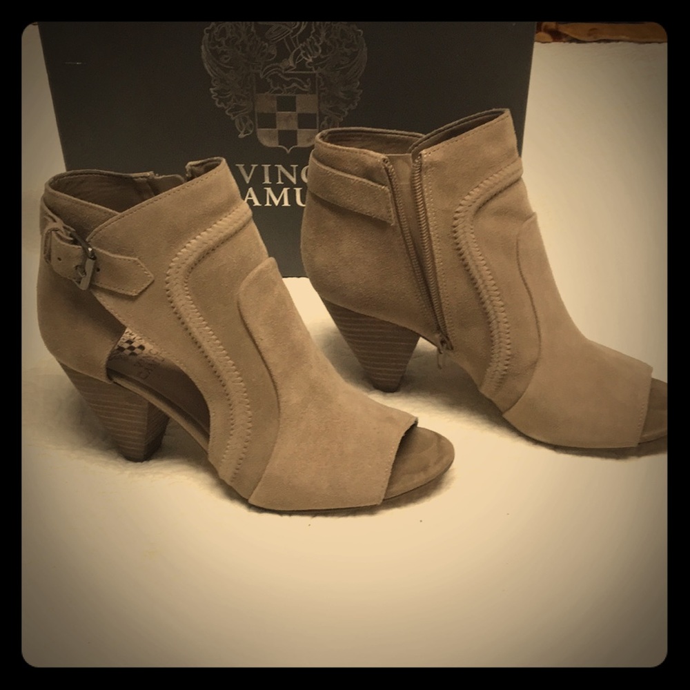 Ankle Peep Toe Booties